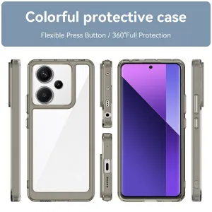 CRYSTAL Ochranný kryt Xiaomi Redmi Note 13 Pro+ 5G šedý