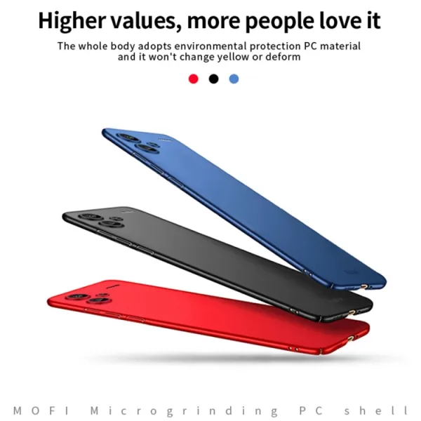 MOFI Plastový kryt Xiaomi Redmi Note 13 Pro+ 5G červený