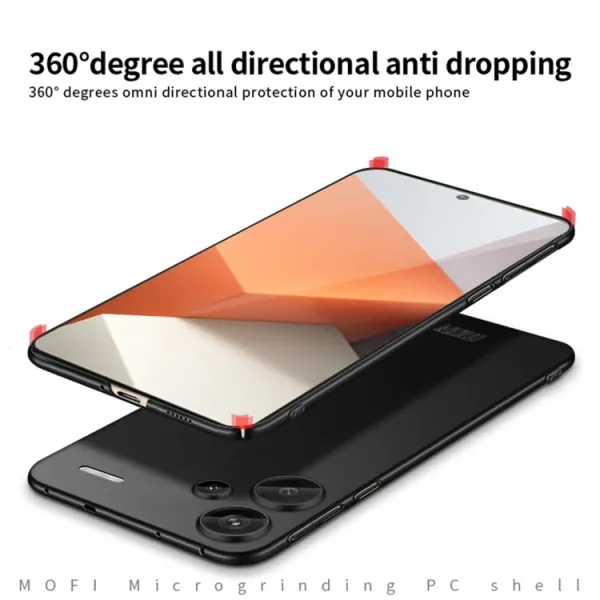 MOFI Plastový kryt Xiaomi Redmi Note 13 Pro+ 5G červený