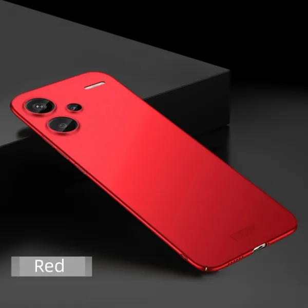 MOFI Plastový kryt Xiaomi Redmi Note 13 Pro+ 5G červený