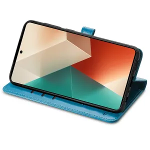 ART ANIMALS Peňaženkový obal pre Xiaomi Redmi Note 13 Pro 5G / Xiaomi Poco X6 5G modrý