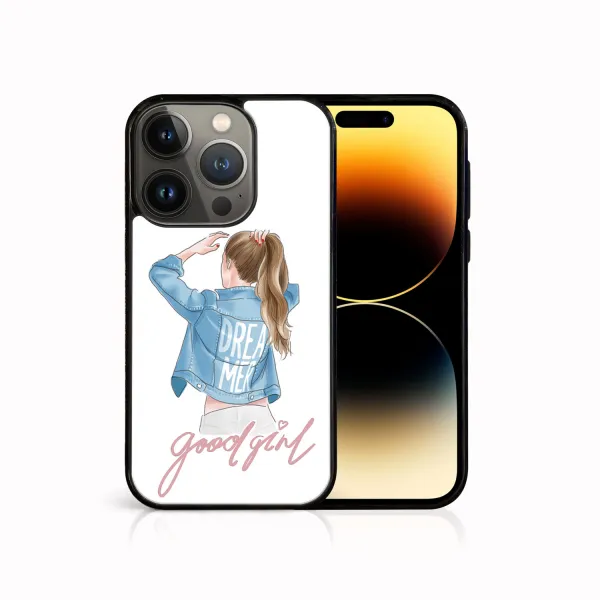 MY ART Ochranný kryt pre Apple iPhone 14 Pro Max GOOD GIRL (130)
