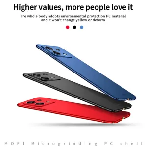 MOFI Plastový kryt pre Xiaomi Redmi Note 13 5G modrý