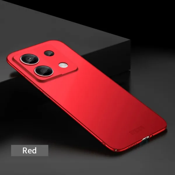 MOFI Plastový kryt pre Xiaomi Redmi Note 13 5G červený