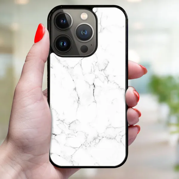 MY ART Ochranný kryt pre Apple iPhone 14 Pro Max WHITE MARBLE (144)