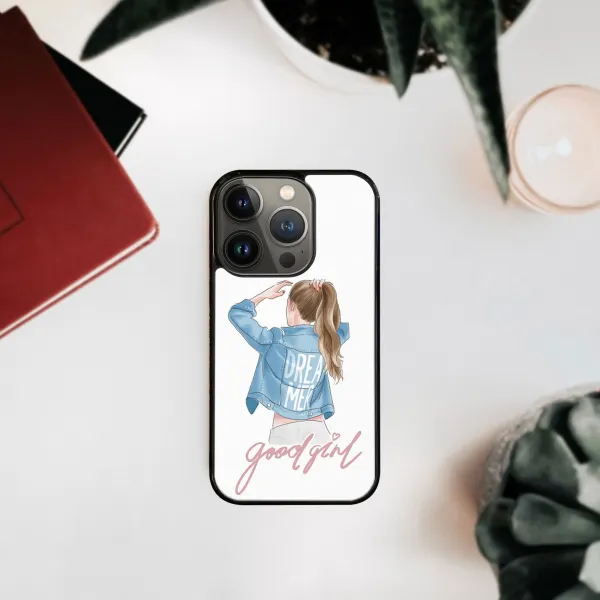 MY ART Ochranný kryt pre Apple iPhone 14 Pro Max GOOD GIRL (130)