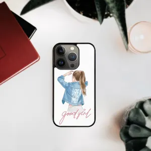 MY ART Ochranný kryt pre Apple iPhone 14 Pro Max GOOD GIRL (130)