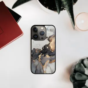 MY ART Ochranný kryt pre Apple iPhone 14 Pro Max GREY MARBLE (140)