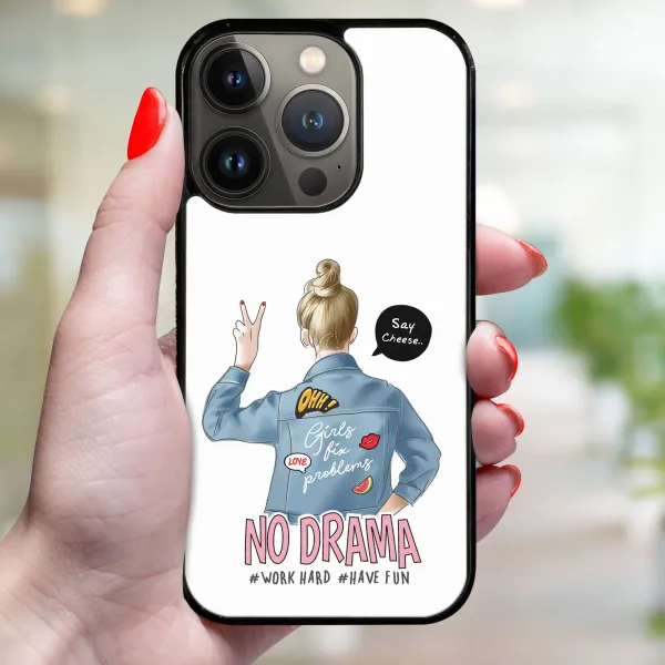 MY ART Ochranný kryt pre Apple iPhone 14 Pro Max NO DRAMA (138)