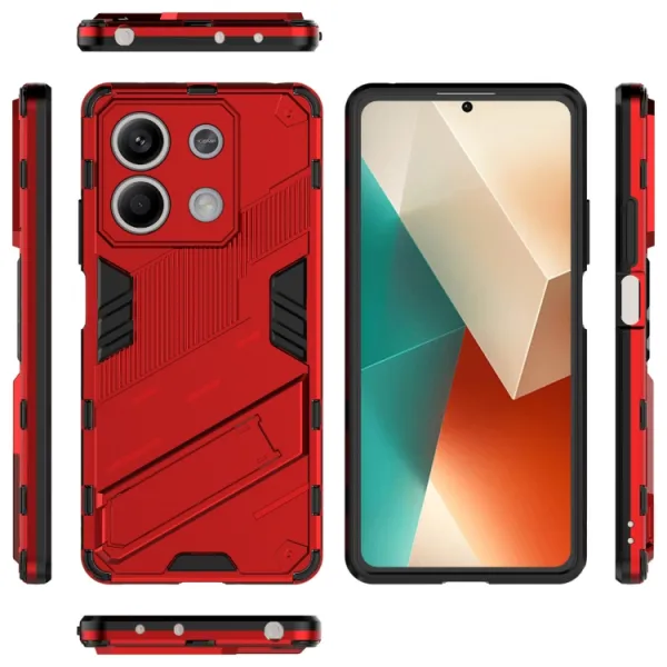 BIB Ochranný kryt pre Xiaomi Redmi Note 13 5G červený