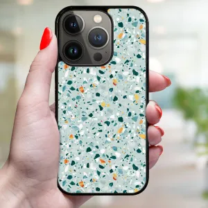 MY ART Ochranný kryt pre Apple iPhone 14 Pro Max BLUE TERRAZZO (164)