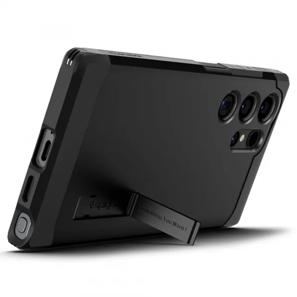 SPIGEN TOUGH ARMOR Ochranný kryt pre Samsung Galaxy S24 Ultra 5G čierny