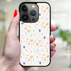 MY ART Ochranný kryt pre Apple iPhone 14 Pro ORANGE TERRAZZO (165)