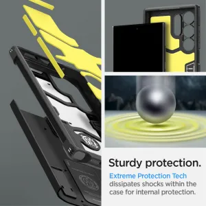 SPIGEN TOUGH ARMOR Ochranný kryt pre Samsung Galaxy S24 Ultra 5G čierny