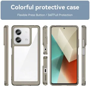 CRYSTAL Ochranný kryt pre Xiaomi Redmi Note 13 5G šedý