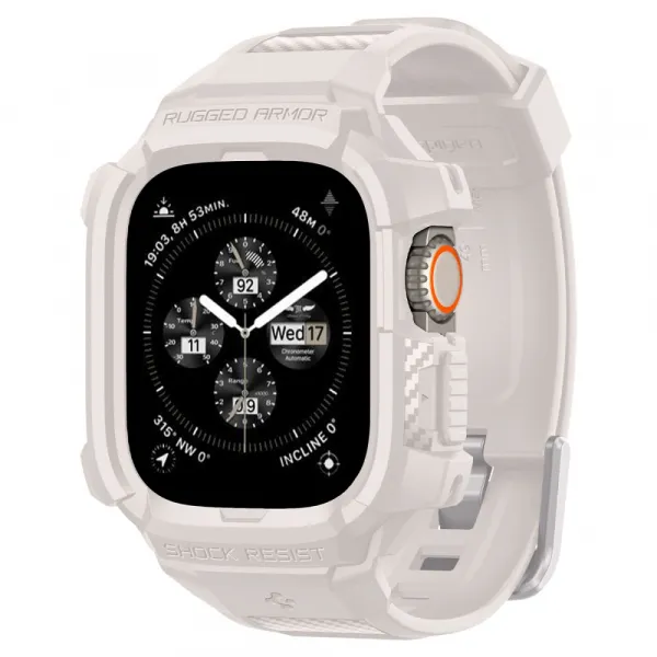 SPIGEN RUGGED ARMOR PRO Apple Watch Ultra 1 / 2 / 3 49mm DUNE BEIGE