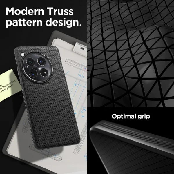 SPIGEN LIQUID AIR Ochranný kryt pre OnePlus 12 MATTE BLACK