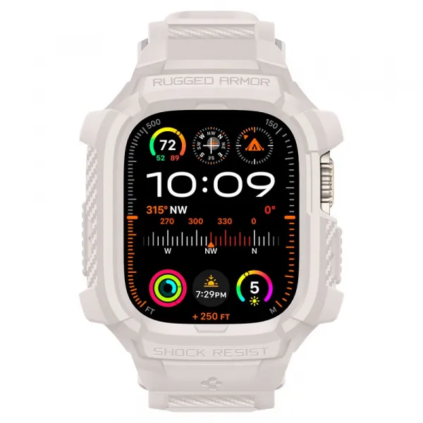 SPIGEN RUGGED ARMOR PRO Apple Watch Ultra 1 / 2 / 3 49mm DUNE BEIGE