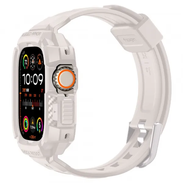 SPIGEN RUGGED ARMOR PRO Apple Watch Ultra 1 / 2 / 3 49mm DUNE BEIGE