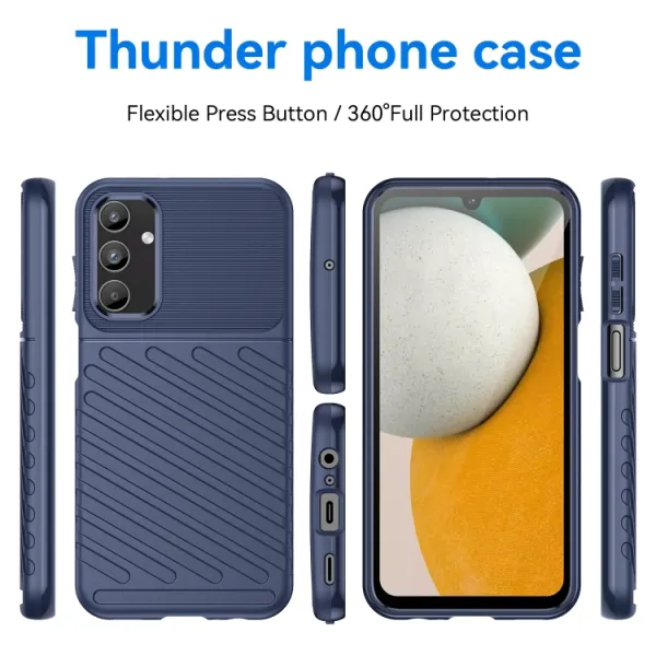 THUNDER Ochranný obal Samsung Galaxy A15 / A15 5G modrý