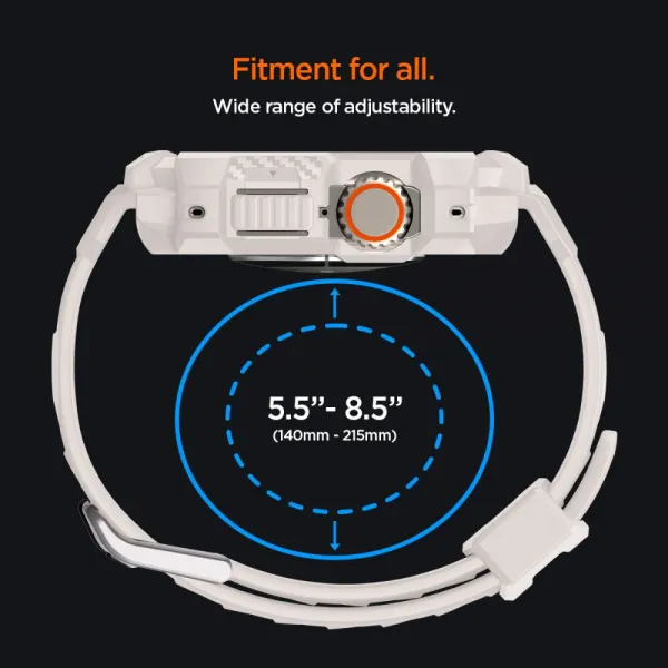 SPIGEN RUGGED ARMOR PRO Apple Watch Ultra 1 / 2 / 3 49mm DUNE BEIGE