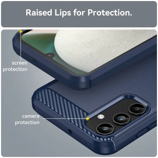 FLEXI TPU Ochranný kryt Samsung Galaxy A15 / A15 5G modrý