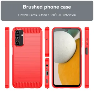 FLEXI TPU Ochranný kryt Samsung Galaxy A15 / A15 5G červený