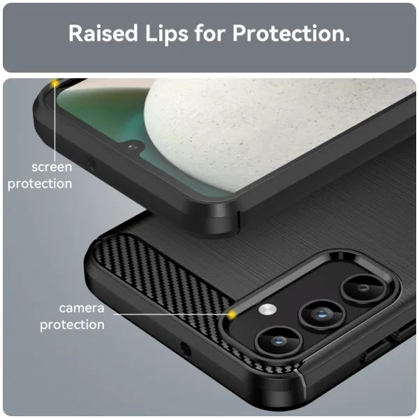 FLEXI TPU Ochranný kryt Samsung Galaxy A15 / A15 5G čierny