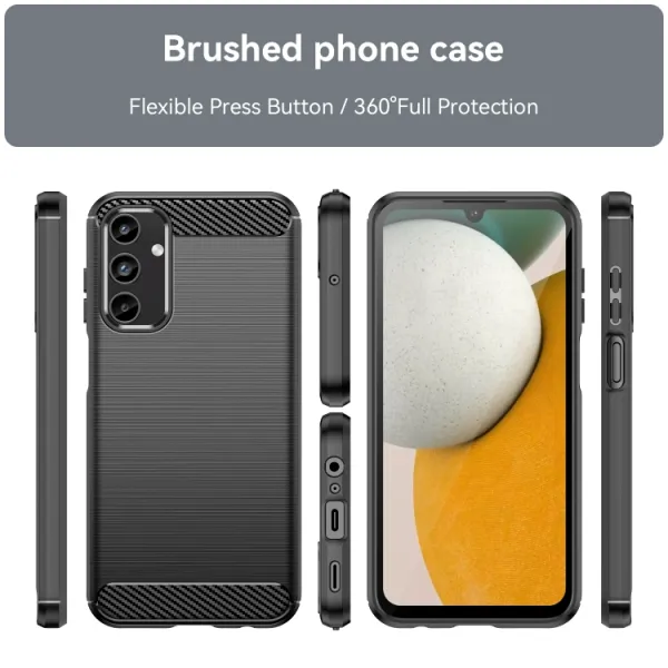 FLEXI TPU Ochranný kryt Samsung Galaxy A15 / A15 5G čierny