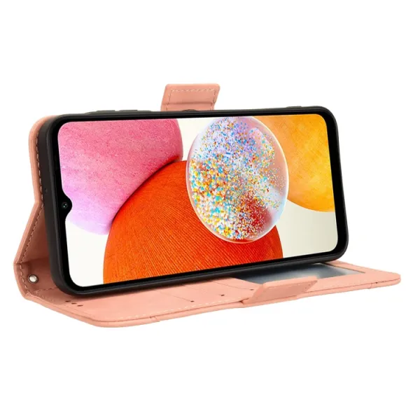 SLOT Peňaženkový obal pre Samsung Galaxy A15 / A15 5G ružový