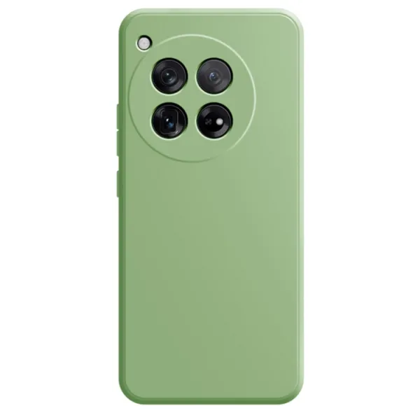 RUBBER Ochranný kryt pre OnePlus 12 svetlozelený