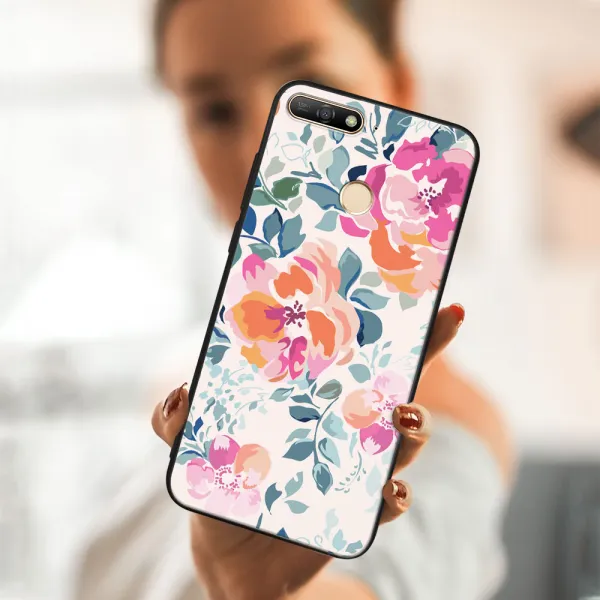 MY ART Ochranný kryt pre Huawei Y6 Prime 2018 BLOSSOM (160)