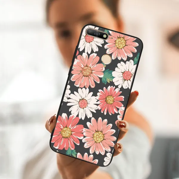 MY ART Ochranný kryt pre Huawei Y6 Prime 2018 DAISY (161)