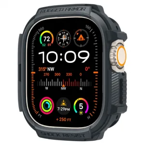 SPIGEN RUGGED ARMOR Obal na hodinky Apple Watch Ultra 1 / 2 49mm DARK GREY