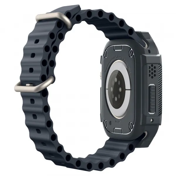 SPIGEN RUGGED ARMOR Obal na hodinky Apple Watch Ultra 1 / 2 49mm DARK GREY