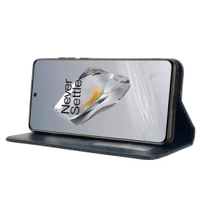 BUSINESS Peňaženkový kryt pre OnePlus 12 modrý