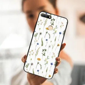 MY ART Ochranný kryt pre Huawei Y6 Prime 2018 WILDFLOWER (153)