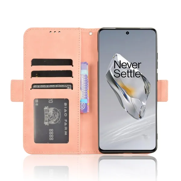 SLOT Peňaženkový obal pre OnePlus 12 ružový