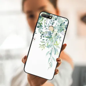 MY ART Ochranný kryt pre Huawei Y6 Prime 2018 GREENERY (155)