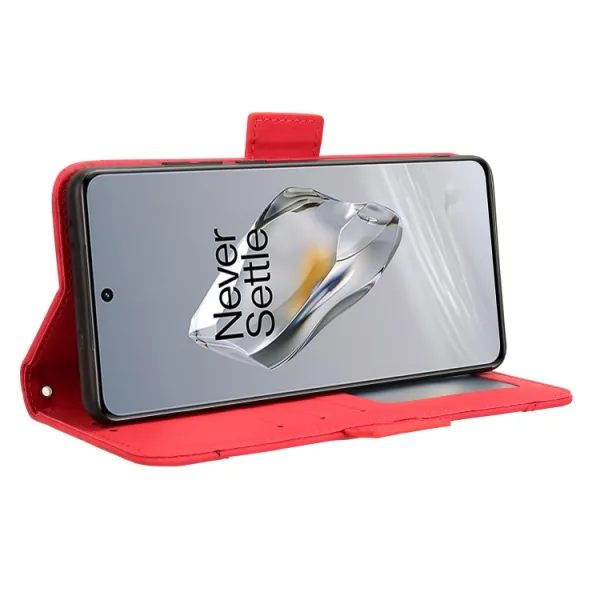 SLOT Peňaženkový obal pre OnePlus 12 červený