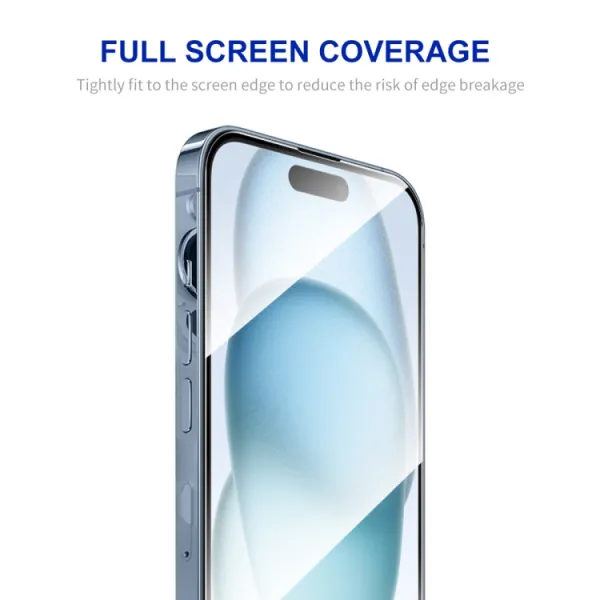 ENKAY 3D Tvrdené ochranné sklo pre Apple iPhone 15 Plus / iPhone 16 Plus