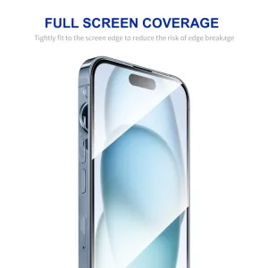 ENKAY 3D Tvrdené ochranné sklo pre Apple iPhone 15 Plus / iPhone 16 Plus
