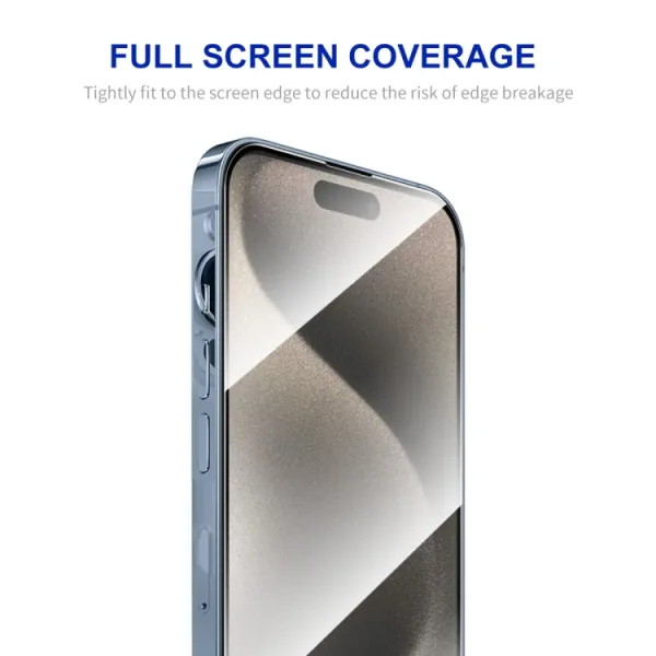 ENKAY 3D Tvrdené ochranné sklo pre Apple iPhone 15 Pro Max