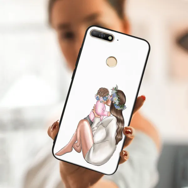 MY ART Ochranný kryt pre Huawei Y6 Prime 2018 BABY GIRL (111)