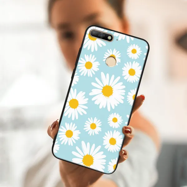 MY ART Ochranný kryt pre Huawei Y6 Prime 2018 CAMOMILE (124)