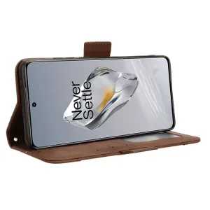 SLOT Peňaženkový obal pre OnePlus 12 hnedý