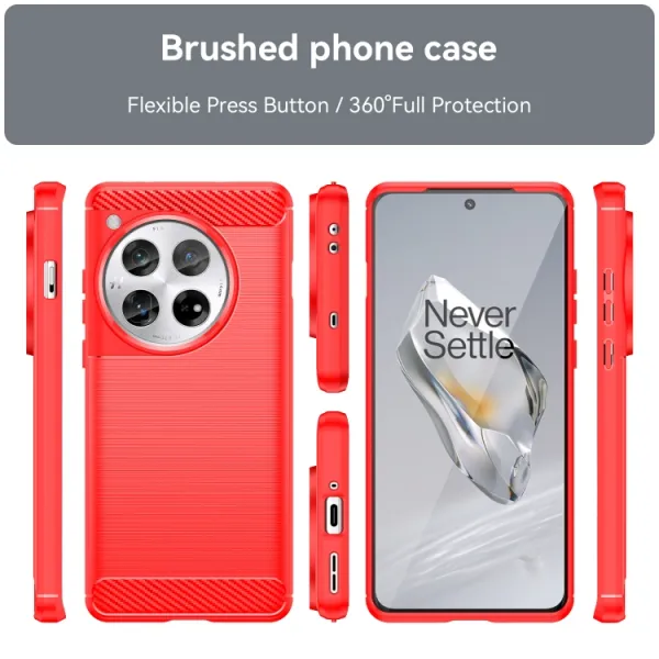 FLEXI TPU Ochranný kryt OnePlus 12 červený