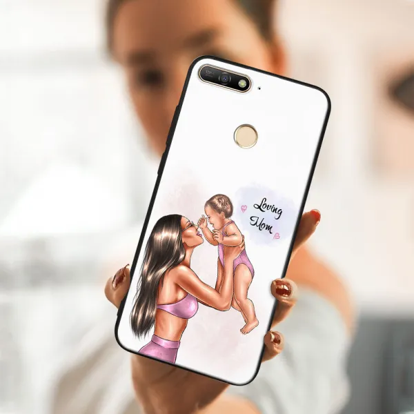 MY ART Ochranný kryt pre Huawei Y6 Prime 2018 LOVING MOM (115)