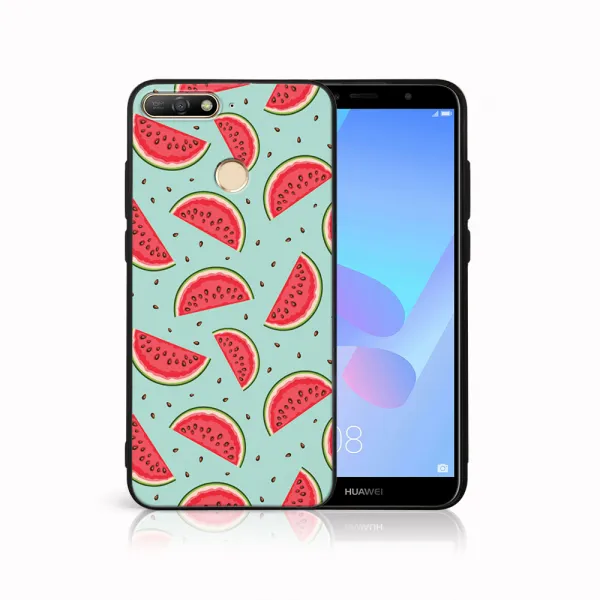 MY ART Ochranný kryt pre Huawei Y6 Prime 2018 WATERMELON (120)