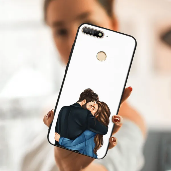 MY ART Ochranný kryt pre Huawei Y6 Prime 2018 COUPLE (117)